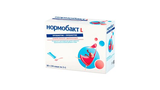 Нормобакт L 3г пак.-саше №10 с бесплатной доставкой на дом из «ВкусВилл ...