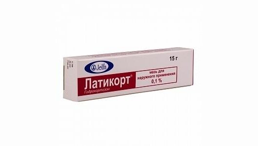 Латикорт мазь туба 0,1% 15г с бесплатной доставкой на дом из «ВкусВилл ...