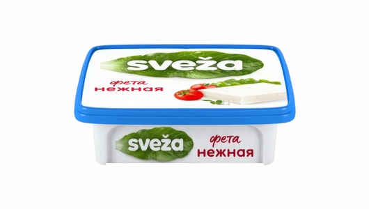 Сыр рассольный Sveza Фета Нежная 45% контейнер 250 г с бесплатной ...