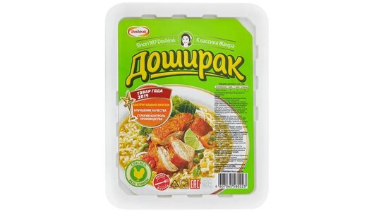 Лапша Доширак с курицей 90 г с бесплатной доставкой на дом из «ВкусВилл ...