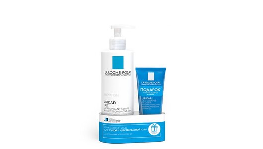 Ля Рош-Позе Липикар молочко 400мл + гель Лавант 100мл с бесплатной ...