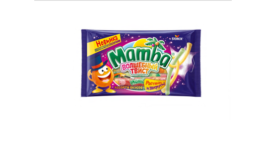 Конфеты жевательные Mamba Волшебный Твист 70 г с бесплатной доставкой ...