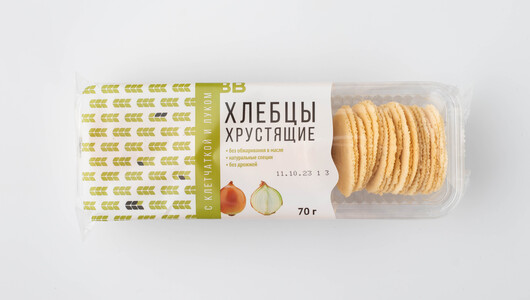 Хлебцы с клетчаткой и луком с бесплатной доставкой на дом из «ВкусВилл ...
