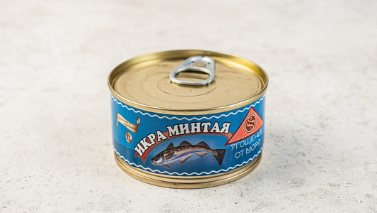 Икра минтая, 125 г с бесплатной доставкой на дом из «ВкусВилл» | Москва ...