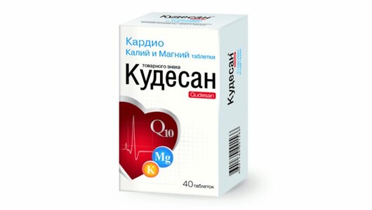 Кудесан Кардио Калий и Магний таб.1г №40 с бесплатной доставкой на дом ...