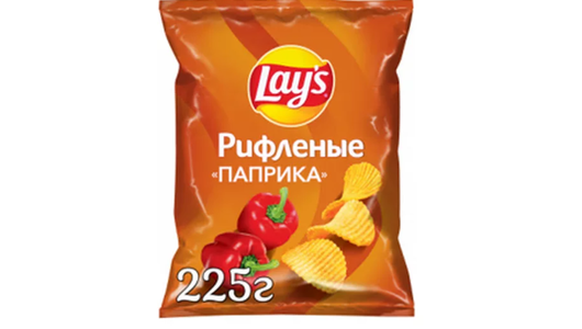 Чипсы картофельные Lay`s Паприка 225 г с бесплатной доставкой на дом из ...
