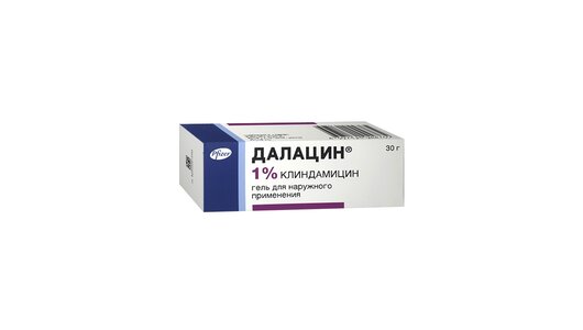 Далацин гель туба 1% 30г с бесплатной доставкой на дом из «ВкусВилл ...