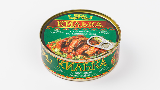 Килька каспийская нераздел. обжаренная с овощами в томатном соусе «По ...