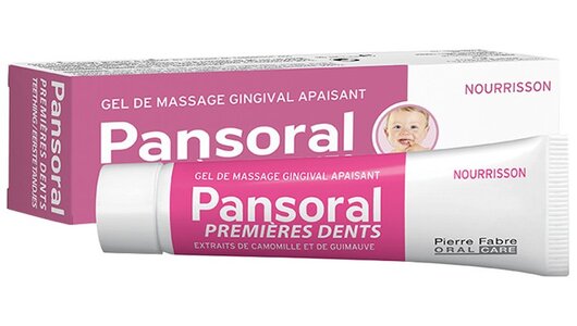 Пансорал первые зубы Гель для массажа десен при прорезывании зубов у ...