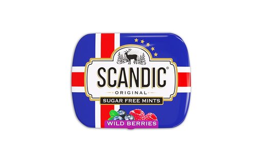 Конфеты Scandic Лесные ягоды без сахара 14 г с бесплатной доставкой на ...