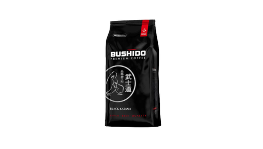 Кофе в зернах Bushido Black Katana 1 кг с бесплатной доставкой на дом ...