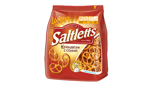 Крендели с солью Saltletts классические 150 г с бесплатной доставкой на ...