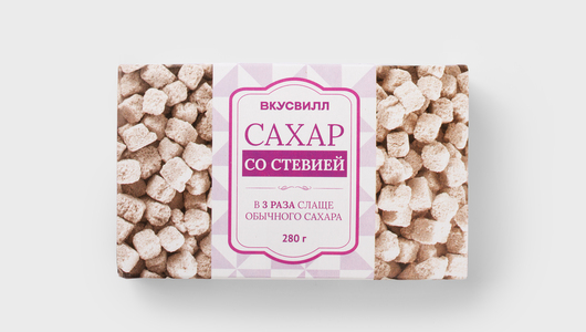 Сахар со стевией с бесплатной доставкой на дом из «ВкусВилл» | Москва и ...
