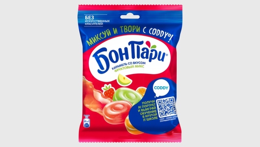 Леденцы Бон Пари Фруктовый Микс 75 г с бесплатной доставкой на дом из ...