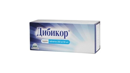 Дибикор таб. 250мг №60 с бесплатной доставкой на дом из «ВкусВилл ...