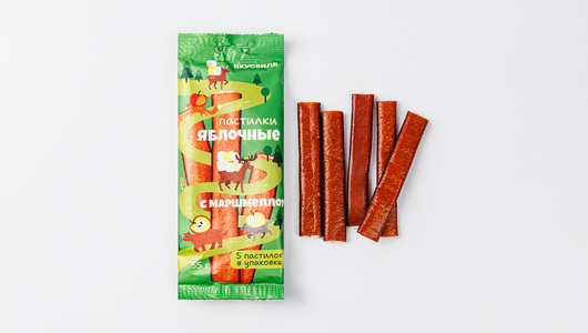 Пастилки яблочные с маршмеллоу с бесплатной доставкой на дом из «ВкусВилл»