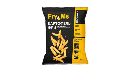 Картофель Fry Me Классический Фри замороженный 700 г с бесплатной ...