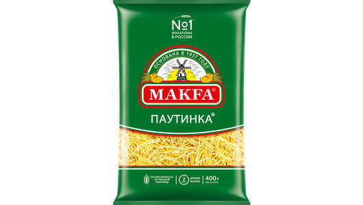Макаронные изделия Макфа Вермишель паутинка 400 г с бесплатной ...