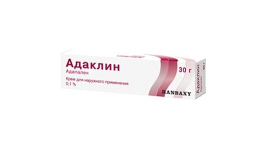 Адаклин крем д/наружн.прим.1мг/г туба 30г с бесплатной доставкой на дом ...