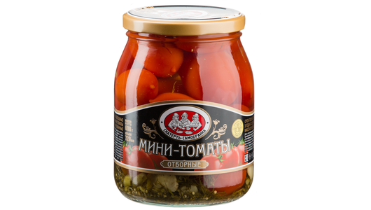 Томаты Скатерть Самобранка черри маринованные с/б 720 мл с бесплатной ...