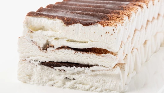 Пломбир с&nbsp;прослойками шоколада "Суфле" (рулет), 380 г