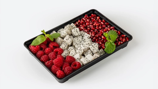 Фруктовый микс (малина, питахайя, гранат)