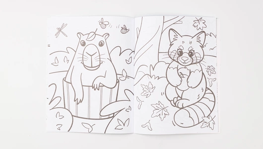 Книжка-раскраска "Пушистые животные" Книжка-раскраска "Пушистые животные"