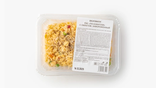 Рис "по-азиатски" с&nbsp;омлетом, замороженный