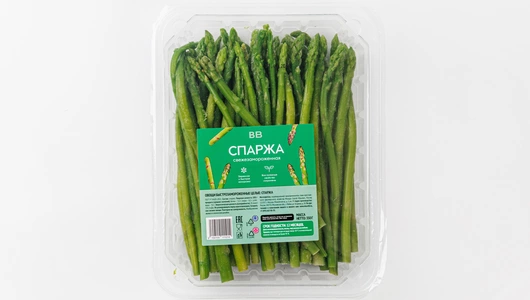Спаржа, быстрозамороженная