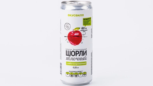 Шорли яблочный, ж/б 330 мл Шорли яблочный, ж/б 330 мл