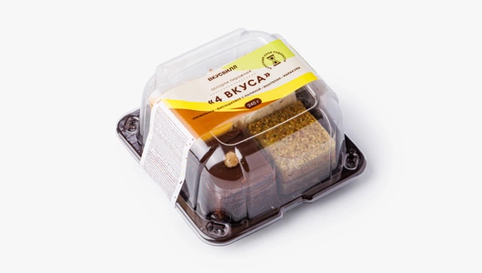 Ассорти пирожных "4 вкуса"