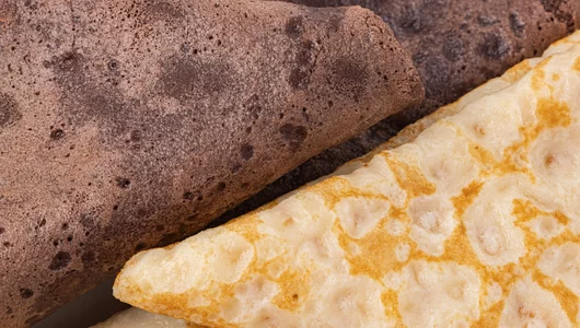 Блины ассорти пшеничные и&nbsp;шоколадные