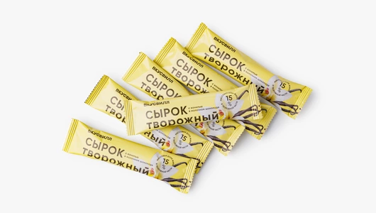 Сырки творожные с ванилью 15% (6 шт)