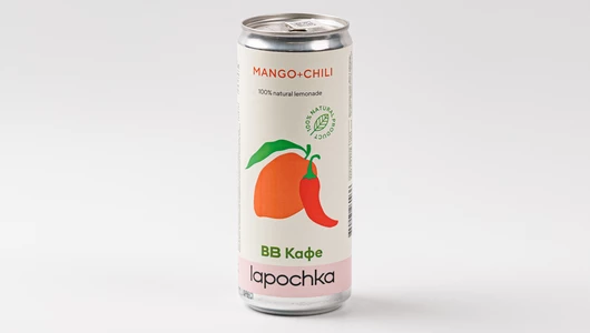 Лимонад "Лапочка" манго + чили, кафе