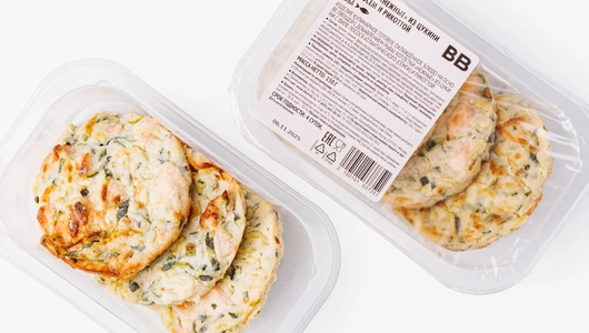 Котлетки "Нежные" из цукини с лососем и рикоттой