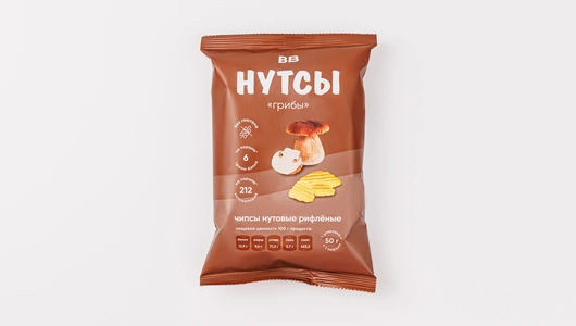 Чипсы нутовые со вкусом грибов