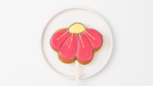 Пряник имбирный "Лето в деревне" на палочке, 1 шт