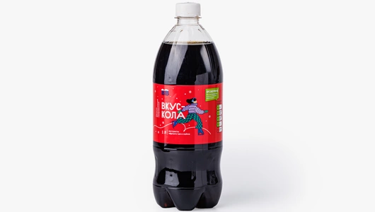Напиток "Вкус-Кола" безалкогольный газ., 1 л
