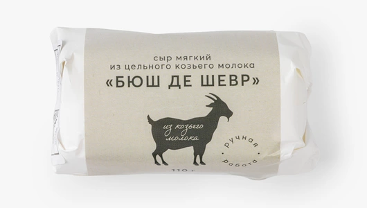Сыр мягкий "Бюш де Шевр" из козьего молока, 110 г