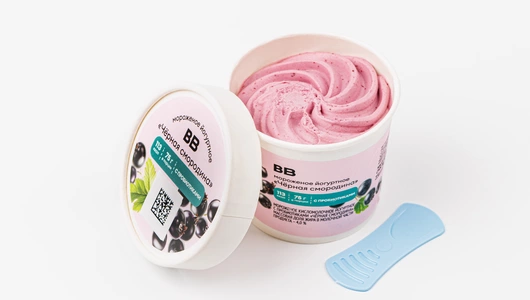 Мороженое йогуртное с пробиотиками "Черная смородина" Мороженое йогуртное с пробиотиками "Черная смородина"