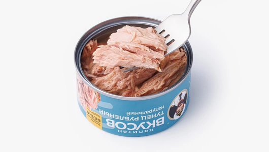 Тунец (полосатый) филе рубленый, 170 г