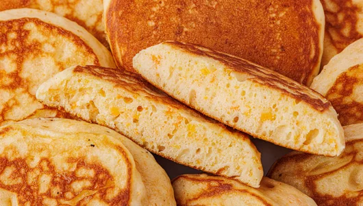 Оладьи с тыквой, зам.