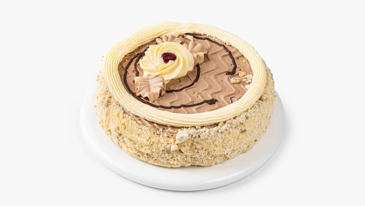 Торт "Киевский" с грецким орехом