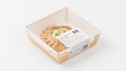 Галета с брокколи и сыром, кафе Галета с брокколи и сыром, кафе