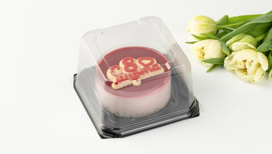 Торт-мини "Для неё" малиновый мусс