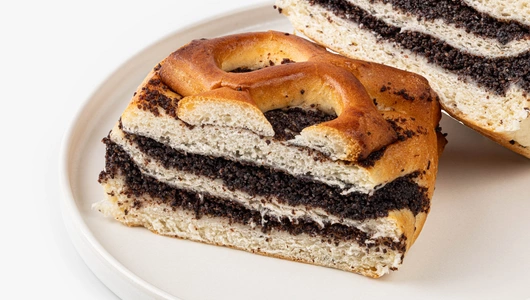 Булочка "Дантель" с маком