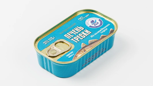 Печень трески атлантической нат., 115&nbsp;г