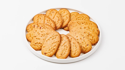 Печенье "Полезный завтрак" мультизлаковое с клюквой Печенье "Полезный завтрак" мультизлаковое с клюквой