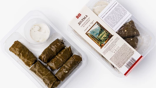 Долма с мясом и рисом по-грузински