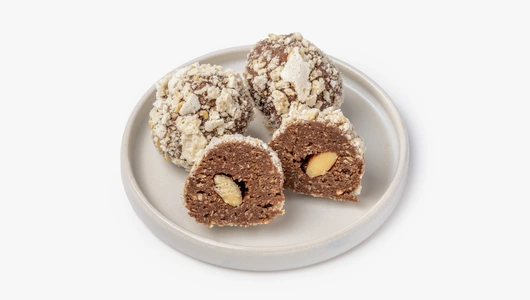 Пирожное-шарики "Картошка по-киевски"